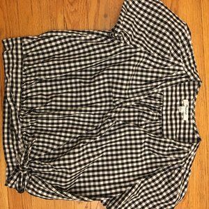 Madewell checkered shirt